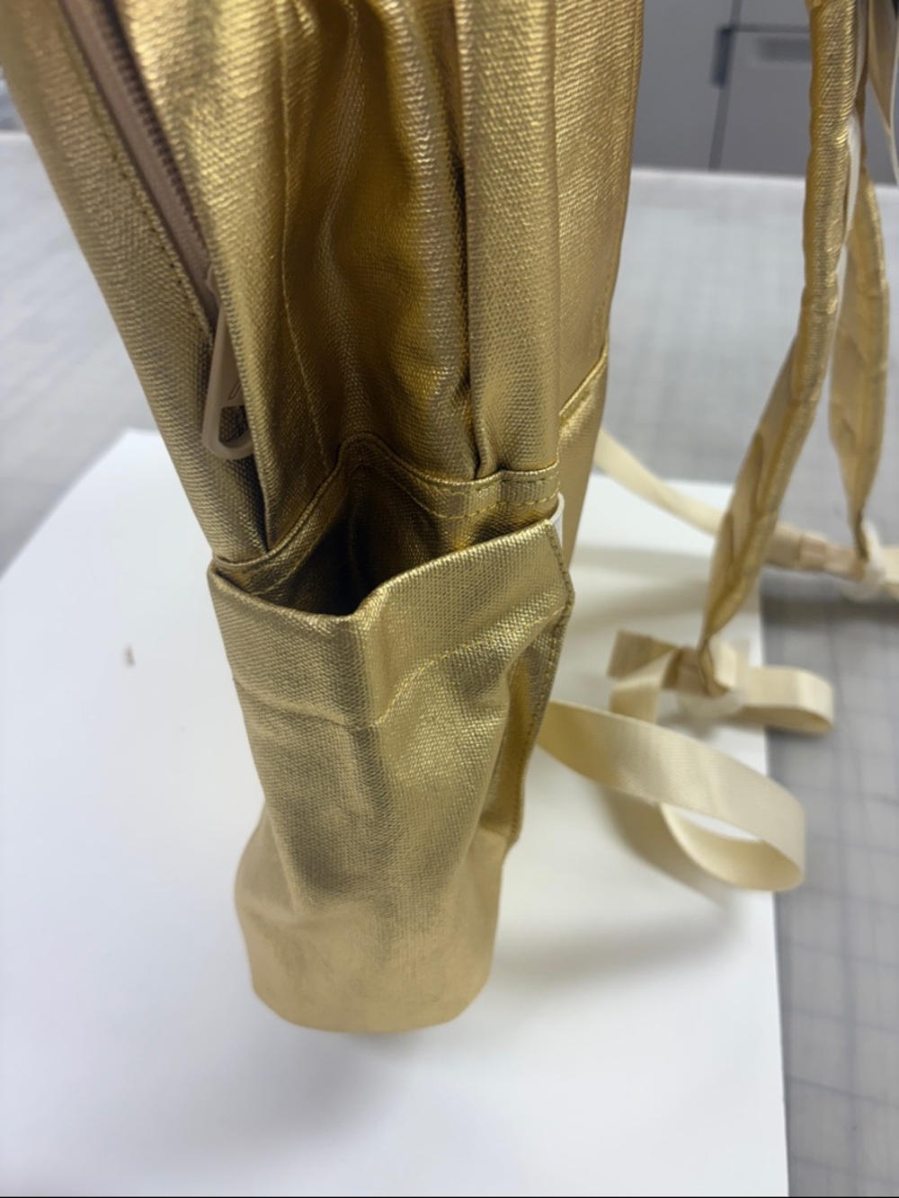 STATE Metallic Gold Backpack - Picture 5 of 5